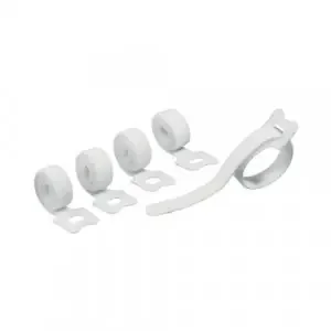 Durable CAVOLINE GRIP TIE White (Pack 5) 503602