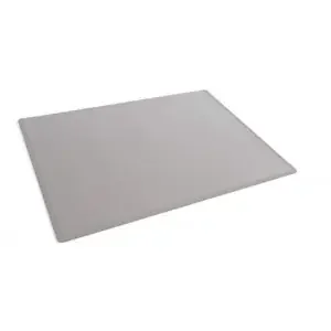Durable Clear Overlay Non-Slip Desk Mat Notes Protector Pad – 53×40 cm – Grey