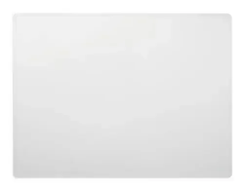 Durable Desk Mat Non-Slip and Anti-Glare with Contoured Edges 53x40cm Transparent – 712219
