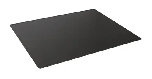 Durable Desk Mat Non-Slip With Contoured Edges PP 53x40cm Black – 713201