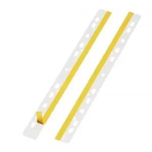 Durable FILEFIX Self-Adhesive Universal Punching Filing Strip – 50 Pack – A4