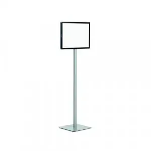 Durable Floorstand Info Stand Basic A3 Anthracite Grey 501357