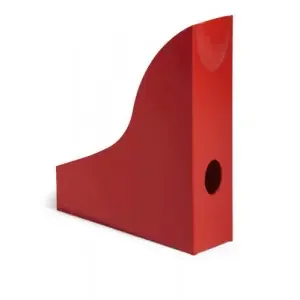 Durable Magazine Rack Document Holder Desk File Organiser – A4 Red