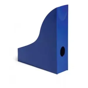 Durable Translucent Magazine Rack Document Desk File Organiser – A4 Clear Blue