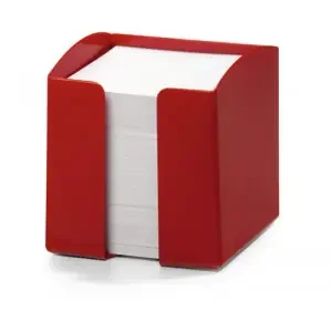 Durable TREND 800 Sheet Note Box Memo Pad Cube – Red