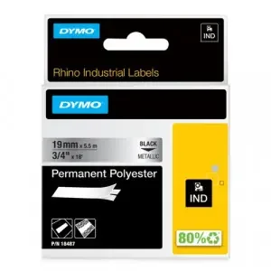 Dymo 18487 19mm Metallized Tape – S0718200