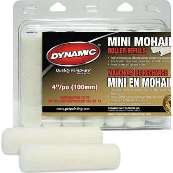 Dynamic Hm005403 150mm 6″ Mini Mohair Refill, Package Of 20