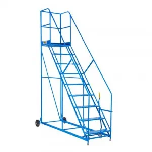 Easy Climb Steps – 600mm Platform – 3 Tread – Blue