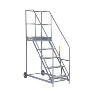 Easy Climb Steps – 600mm Platform – 8 Tread – Grey