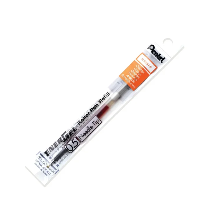 Energel Refill 0.5mm Orange Ink For BLN75, BLN105, BLN115