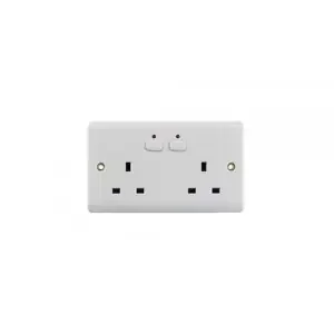 EnerGenie Mi Home Double Socket Outlet White