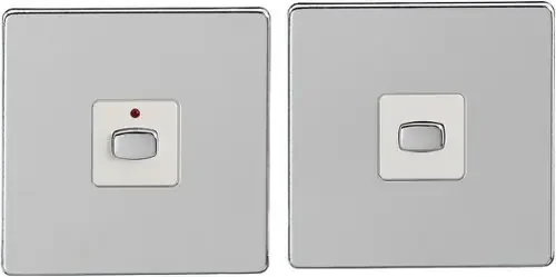 EnerGenie MiHome Smart Polished Chrome 1 Gang Light Switch