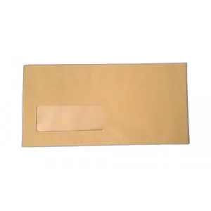 Envelope DL Manilla 80gsm Window 110x220mm (pack of 1000)