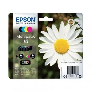Epson 18 Daisy Claria Home Ink Cartridge CMYK Multipack C13T18064012