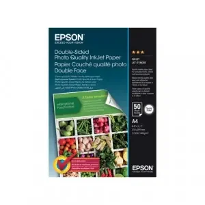 Epson Double-Sided Photo Quality Inkjet Paper A4 140gsm (Pack of 50) C13S400059