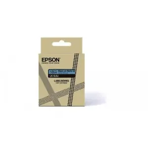 Epson LK-5LBJ Black on Matte Blue Tape Cartridge 18mm – C53S672081