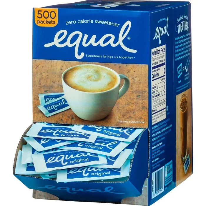 Equal Sugar Substitute Packet, 1 g, Pack of 500