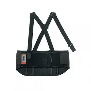 Ergodyne Standard Elastic Back Support Black XL EY1600XL