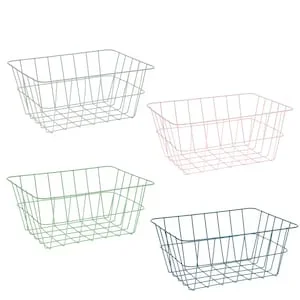 Essentials Spring Fling-Themed Wire Storage Baskets