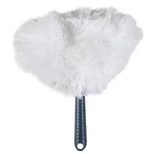Essentials White Microfiber Fan Dusters