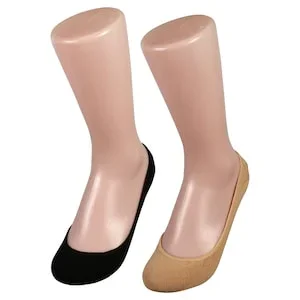 Essie Women’s Legwear Sock Liners with Infused Aloe, Sizes 4-10