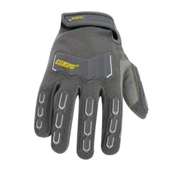 Estwing Impact/Vibration Resistant Synthetic Leather Palm Work Glove Small