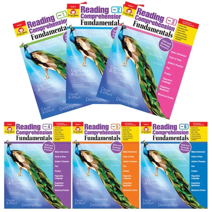 Evan-Moor Reading Comprehension Fundamentals, Grade 1