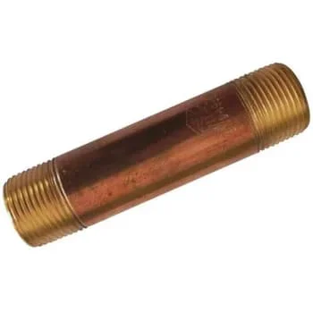Everbilt 3/4 In. X 4 In. Brass Nipple (10-Pack)