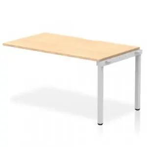 Evolve Plus 1400mm Single Row Extension Kit Maple Top Silver Frame BE334
