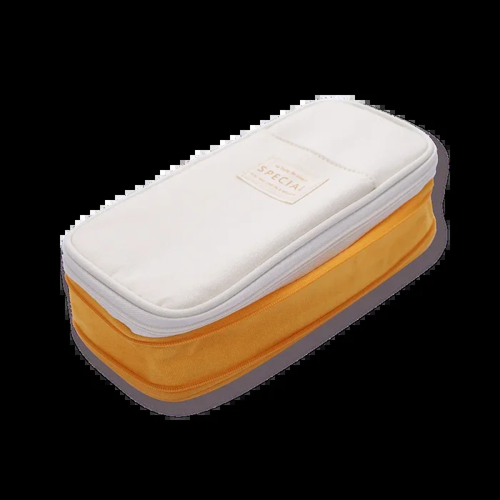 Extensible Pencil Pen Case Large Version – Yellow
