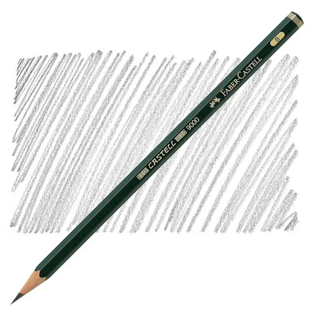 Faber-Castell 9000 Pencil – Graphite, B
