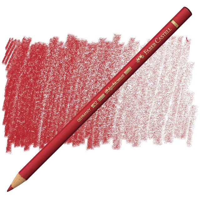 Faber-Castell Polychromos Pencil – Deep Red