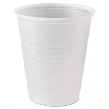 Fabri-Kal Plastic Cups, Translucent, 5 Oz, Case Of 2500