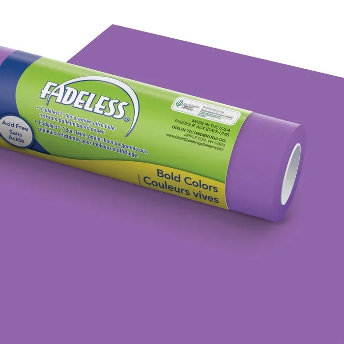 Fadeless Paper Roll, Violet, 48 Inches x 50 Feet