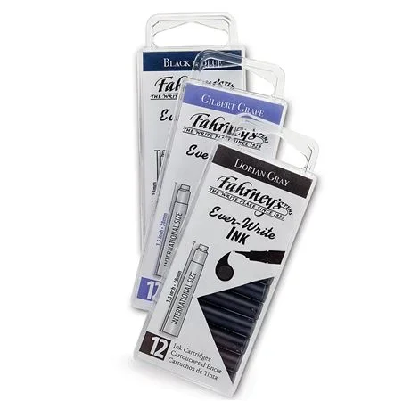 Fahrneys Ever Write Ink Cartridges 12pk