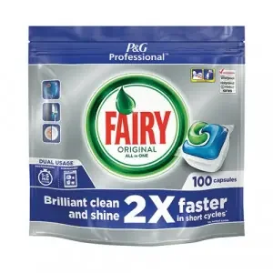 Fairy Professional Dishwasher Tablets Original (Pack 100) 74639