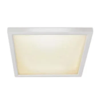 FEIT 7.5 In.10.5w Color Selectable White Square Flat Panel LED Fixture (4-Pack)