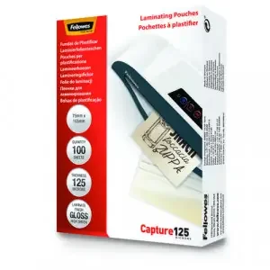 Fellowes 53069 75x105mm 125Mic Pouch pack of 100