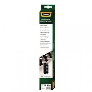 Fellowes 53301 6mm Blue Comb 25pk