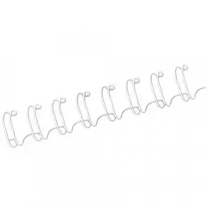 Fellowes Binding Wire Element A4 8mm 34 Loop White (Pack 100) 53258