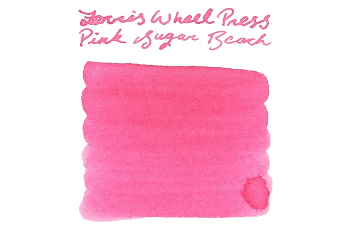 Ferris Wheel Press Pink Sugar Beach – Ink Sample