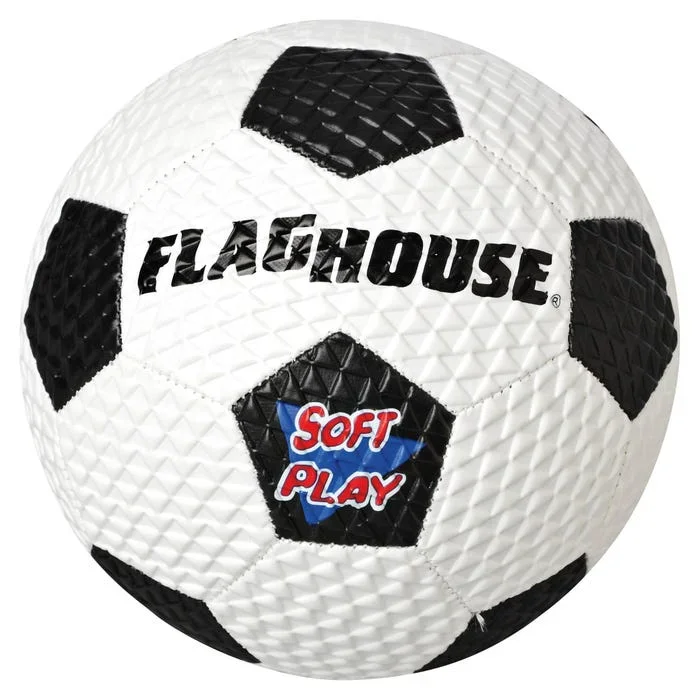 FlagHouse Soft Strike Soccer Ball, Size 4