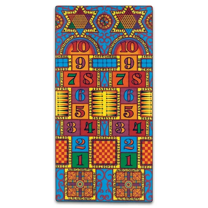 Flagship Carpets Games that Teach Carpet, 12 x 12 Feet, Rectangle