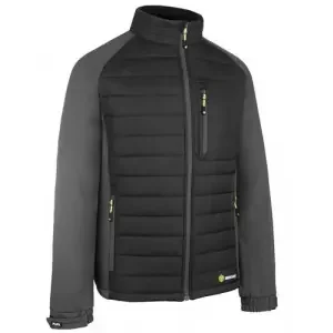 Flex Workwear Padded Jacket Blk/Gry 4Xl