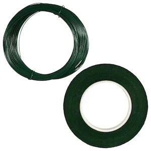 Floral Garden Floral Green Wire and Tape