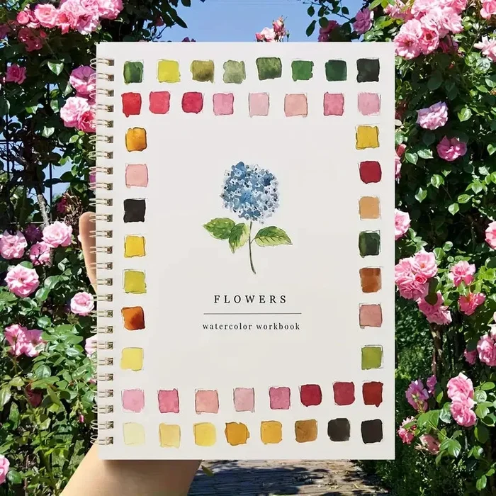 FloralPlay – Floral Watercolor Workbook
