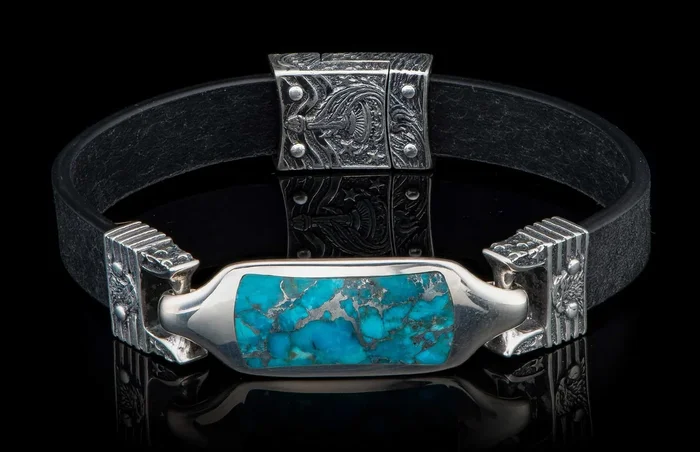 Florence – Turquoise/Black