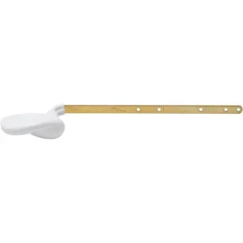 Fluidmaster Universal Curved Toilet Tank Lever In White