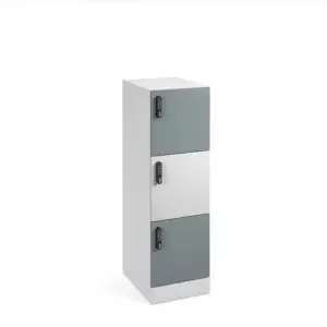 Flux Locker Unit 1300mm 3 Door Digital Lock FLS13-3D-DL