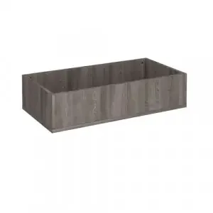 Flux modular storage double wooden planter box – grey oak
